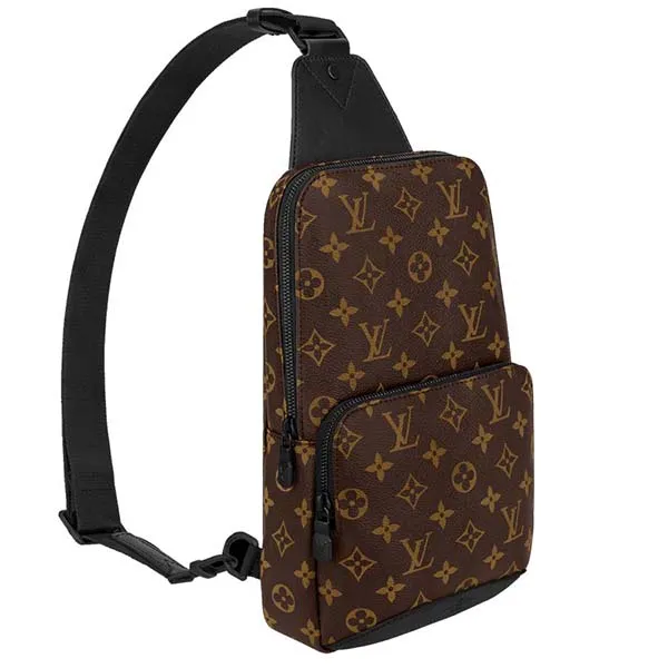Túi Đeo Chéo Nam Louis Vuitton LV Avenue Sling Bag M45897 Mono Màu Nâu - Túi xách - Vua Hàng Hiệu