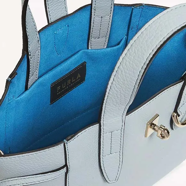 Túi Tote Furla Net Mini Artemisia Màu Baby Blue - Túi xách - Vua Hàng Hiệu