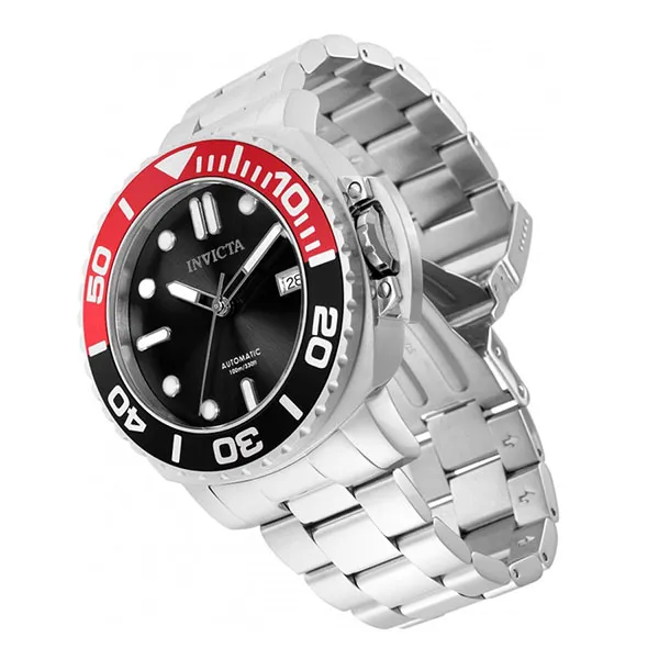 Đồng Hồ Nam Invicta Pro Diver Men's Watch IN-34314 Màu Bạc Mặt Đen - Đồng hồ - Vua Hàng Hiệu