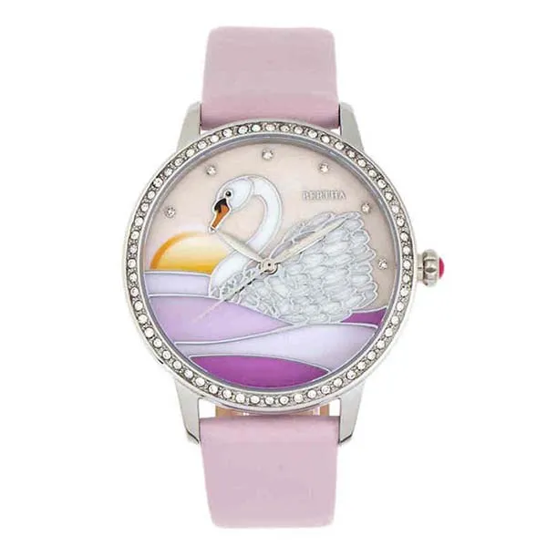 Đồng Hồ Nữ Bertha Grace Quartz Crystal Ladies Watch BR9002 Màu Hồng Tím - Đồng hồ - Vua Hàng Hiệu