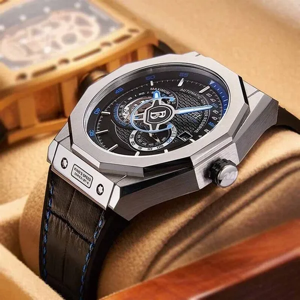 Đồng Hồ Nam Bonest Gatti King Speed B586013L Màu Xanh Navy