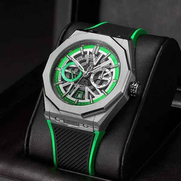 Đồng Hồ Nam Bonest Gatti King Speed B596015R Màu Xanh - Đen