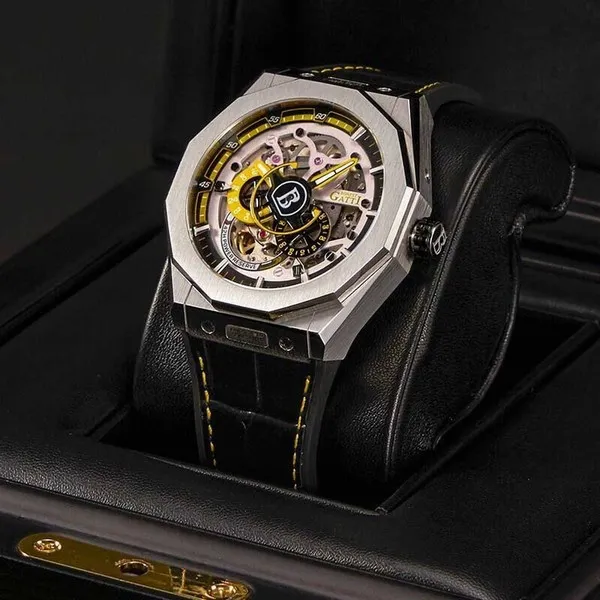 Đồng Hồ Nam Bonest Gatti King Speed B596014L Màu Đen Viền Vàng - Đồng hồ - Vua Hàng Hiệu