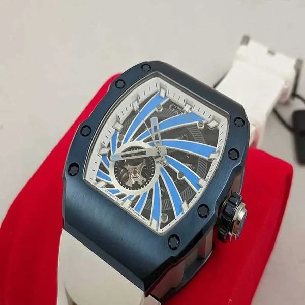 Đồng Hồ Nam Bonest Gatti Ghost Speed B199021R Màu Trắng Xanh