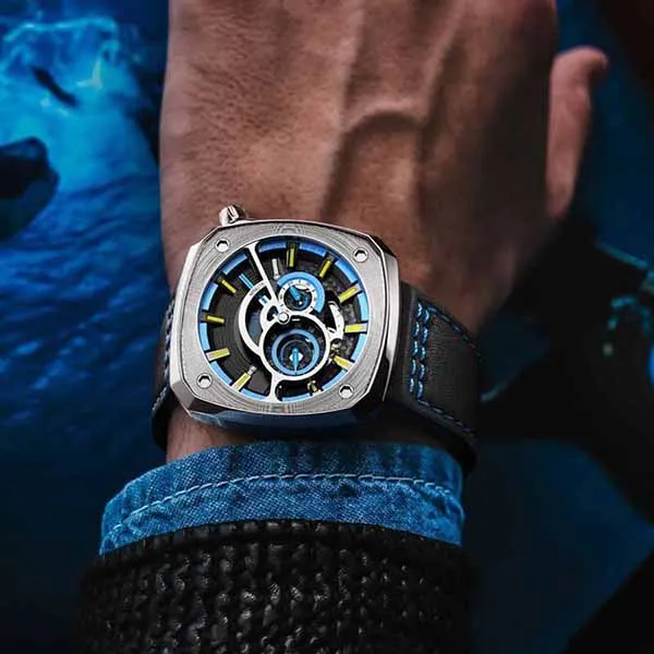 Đồng Hồ Nam Bonest Gatti Offshore Speed B966011L Màu Đen Viền Xanh - Đồng hồ - Vua Hàng Hiệu