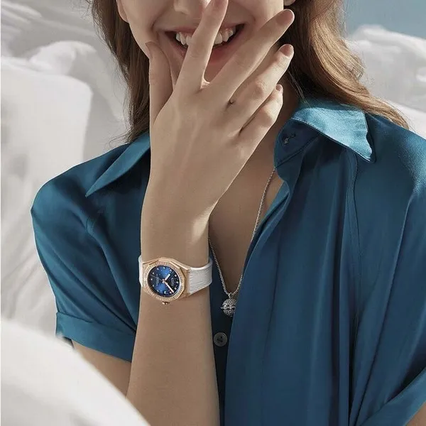 Đồng Hồ Nữ Bonest Gatti Starry B189021L Màu Trắng - Xanh