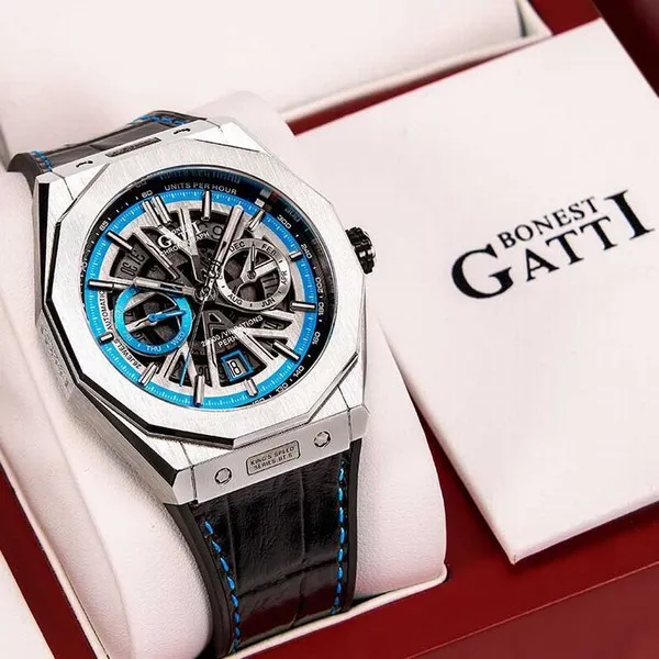 Đồng Hồ Nam Bonest Gatti King Speed B596011L Màu Xanh Navy - Đồng hồ - Vua Hàng Hiệu