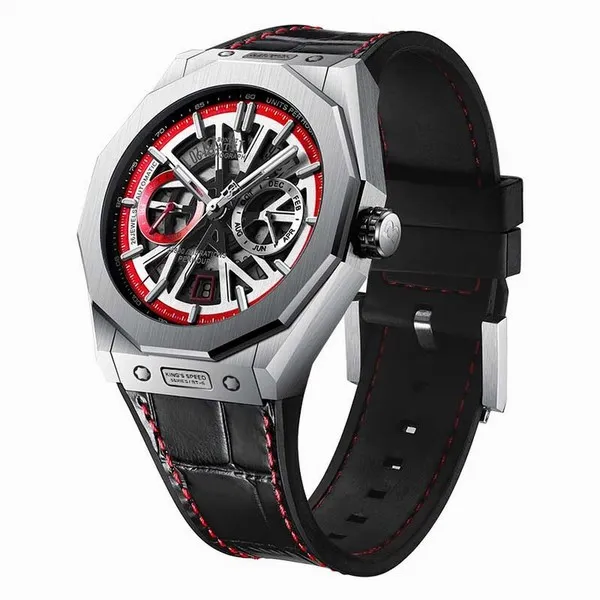 Đồng Hồ Nam Bonest Gatti King Speed B596013L Màu Đen Viền Đỏ - Đồng hồ - Vua Hàng Hiệu