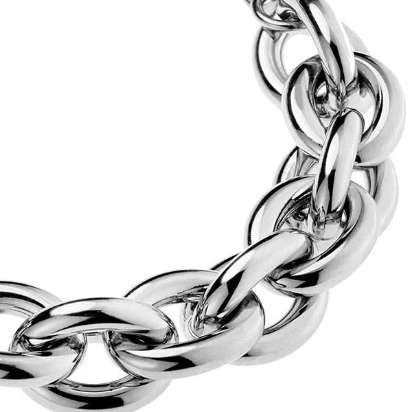 Vòng Đeo Tay Calvin Klein CK Statement Bracelet KJALMB000100 Màu Bạc - Trang sức - Vua Hàng Hiệu