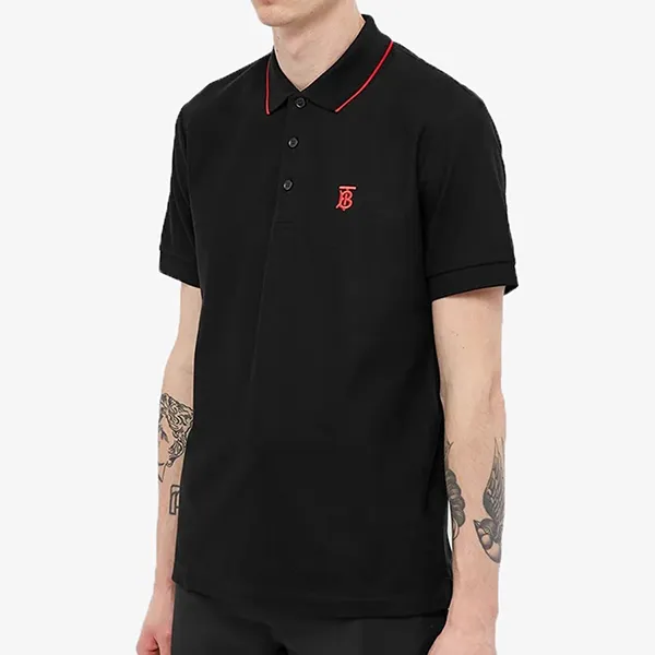 Áo Polo Burberry Walton 8017003 A1189 Black Màu Đen Size S