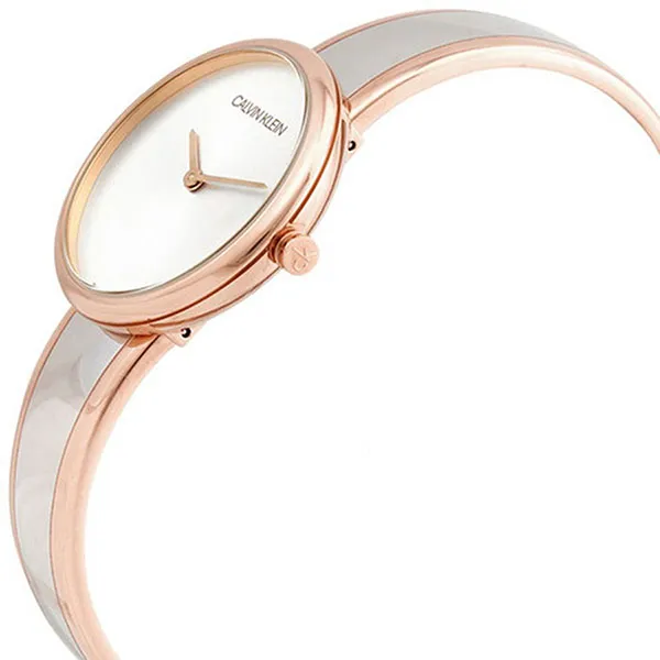 Đồng Hồ Nữ Calvin Klein CK Seduce Quartz Silver Dial Ladies Watch K4E2N61Y Màu Vàng Hồng - Đồng hồ - Vua Hàng Hiệu