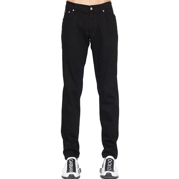 Quần Jeans Nam Dolce & Gabbana D&G Skinny Denim GY07LD-G8AS7 Màu Đen - 1