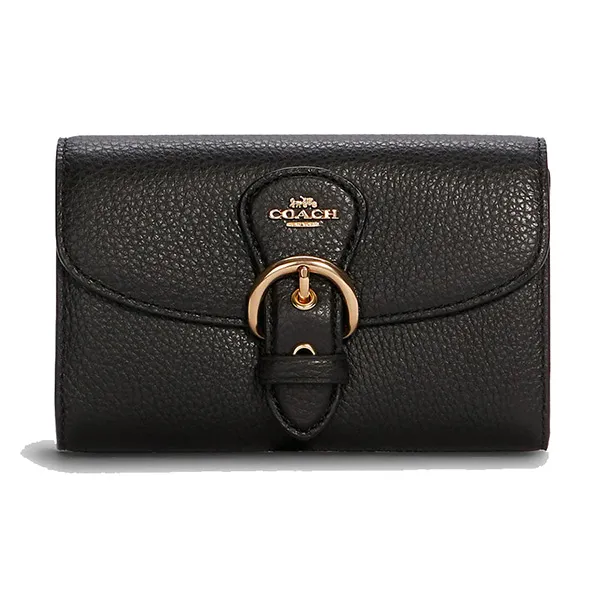 Ví Coach Kleo Wallet C6896 Màu Đen