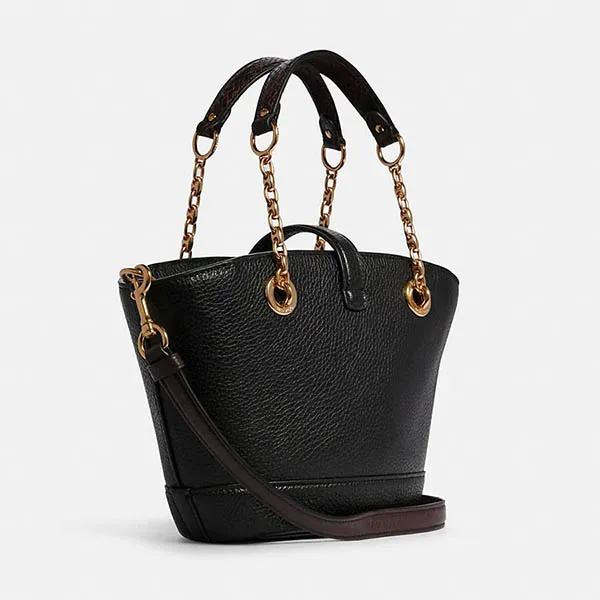 Túi Xách Tay Coach Lane Bucket Bag Màu Đen