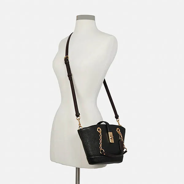 Túi Xách Tay Coach Lane Bucket Bag Màu Đen