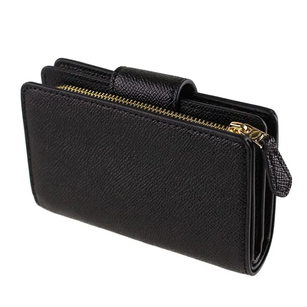 Ví Coach Medium Corner Zip Wallet 6390 Màu Đen