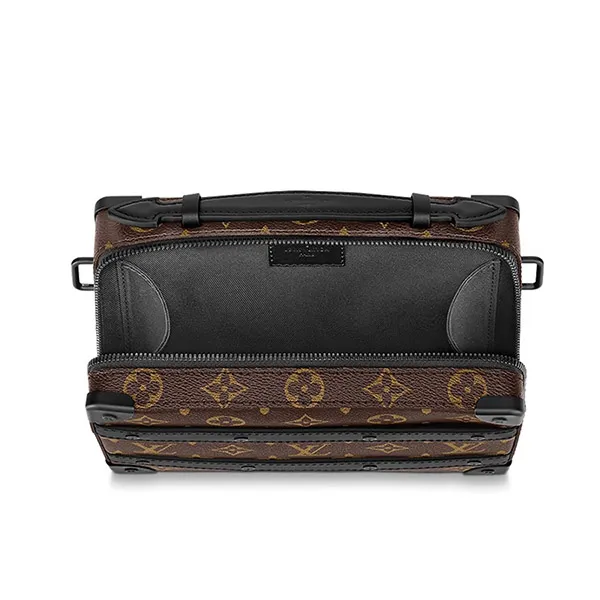 Túi Đeo Chéo Nam Louis Vuitton LV Handle Soft Trunk M45935 Màu Nâu