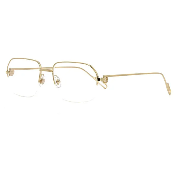 Kính Mắt Cận Cartier Première CT0114O 001 Màu Vàng - Kính mắt - Vua Hàng Hiệu