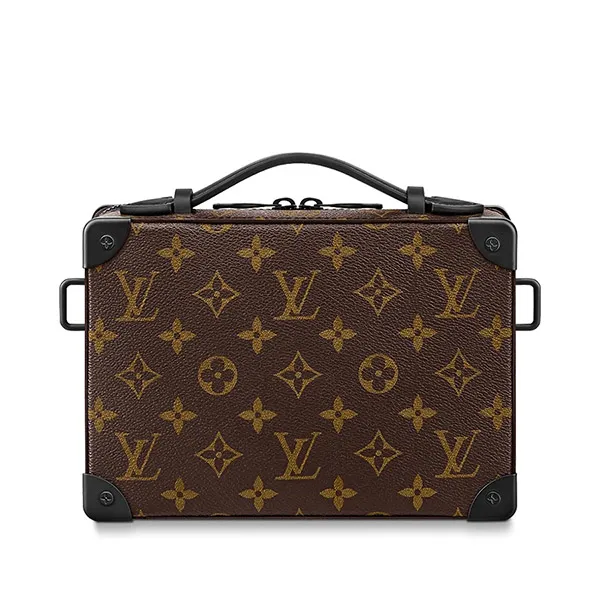 Túi Đeo Chéo Nam Louis Vuitton LV Handle Soft Trunk M45935 Màu Nâu