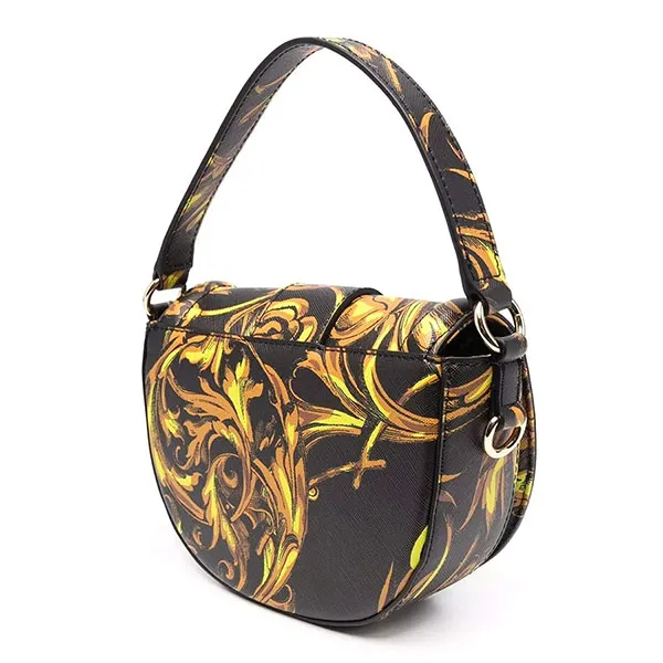 Túi Cầm Tay Handbag Versace Jeans Couture Baroque Printed Tote Bag 72VA4BF271880 G89 Màu Đen Vàng - 3