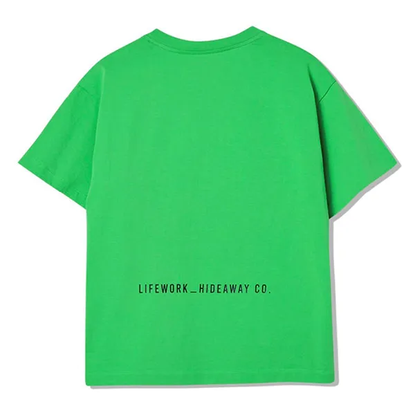Áo Phông LifeWork Radoc Tshirt LW225TS795 Màu Xanh Green