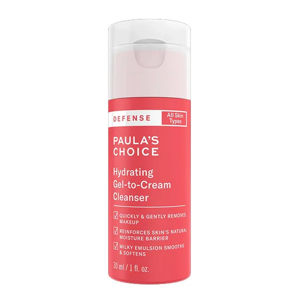 Sữa Rửa Mặt Paula's Choice Defense Hydrating Gel to Cream Cleanser 30ml