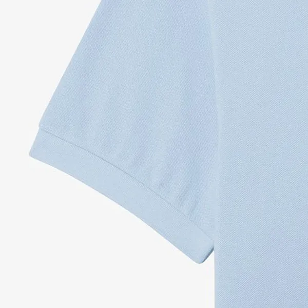 Áo Polo Lacoste Men's Open Collar Short Sleeve Polo PH086E-52GHBP Màu Xanh Da Trời