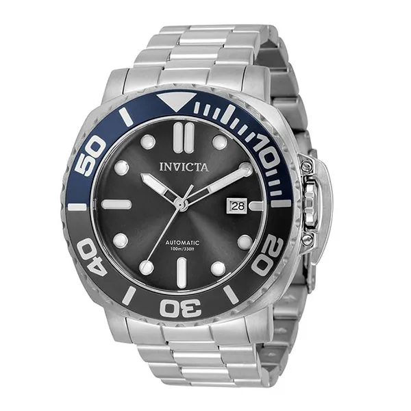 Đồng Hồ Nam Invicta Pro Diver Men's Watch IN-34312 Màu Bạc Mặt Đen - Đồng hồ - Vua Hàng Hiệu
