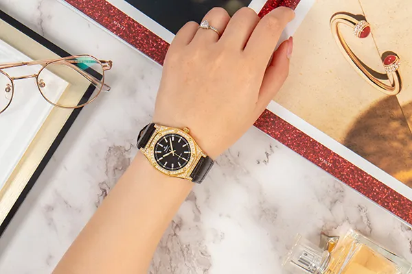 Đồng Hồ Nữ SRWATCH GALAXY SL99993.4601GLA Màu Đen