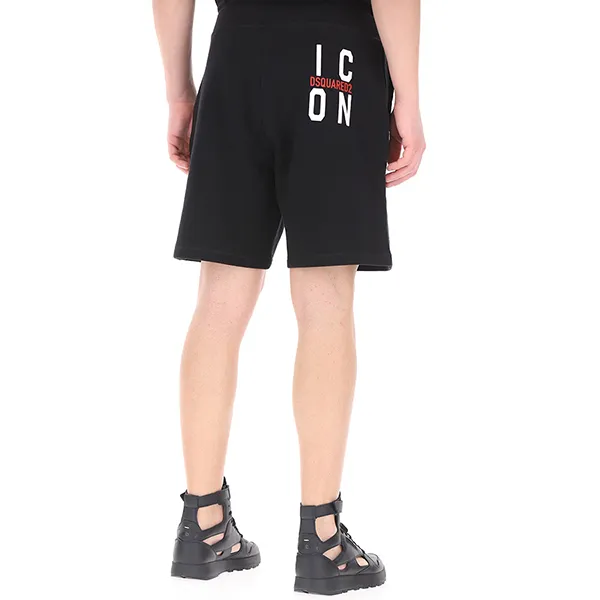 Quần Shorts Dsquared2 Icon Jogging Shorts S79MU0018 Màu Đen - Thời trang - Vua Hàng Hiệu