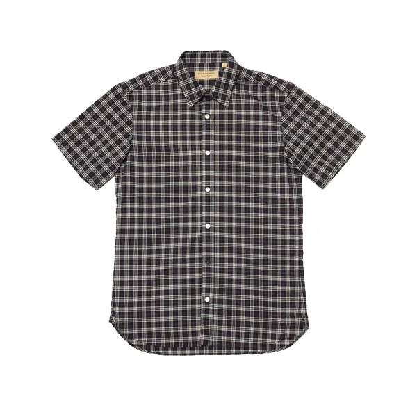 Áo Sơ Mi Nam Burberry Cộc Tay Màu Navy Kẻ Nhỏ Size XS - Thời trang - Vua Hàng Hiệu