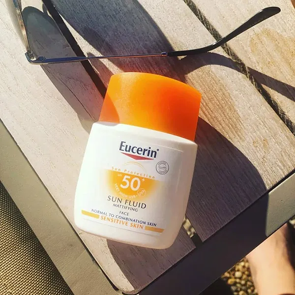 Kem Chống Nắng Eucerin Sun Fluid Mattifying Face SPF 50+ 50ml - Kem chống nắng - Vua Hàng Hiệu