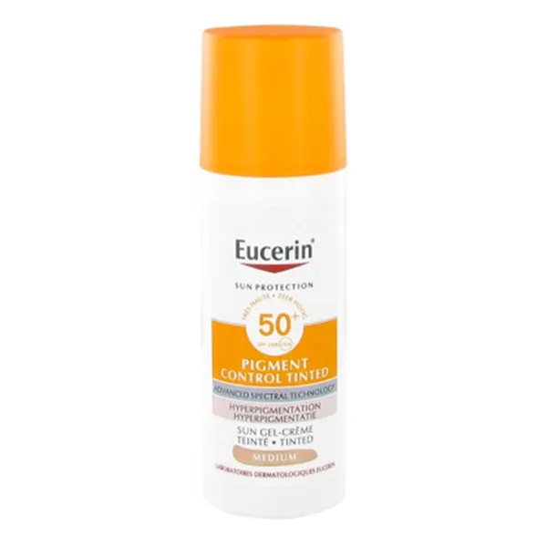 Kem Chống Nắng Eucerin Sun Protection Pigment Control Tinted SPF50 + 50ml - Kem chống nắng - Vua Hàng Hiệu