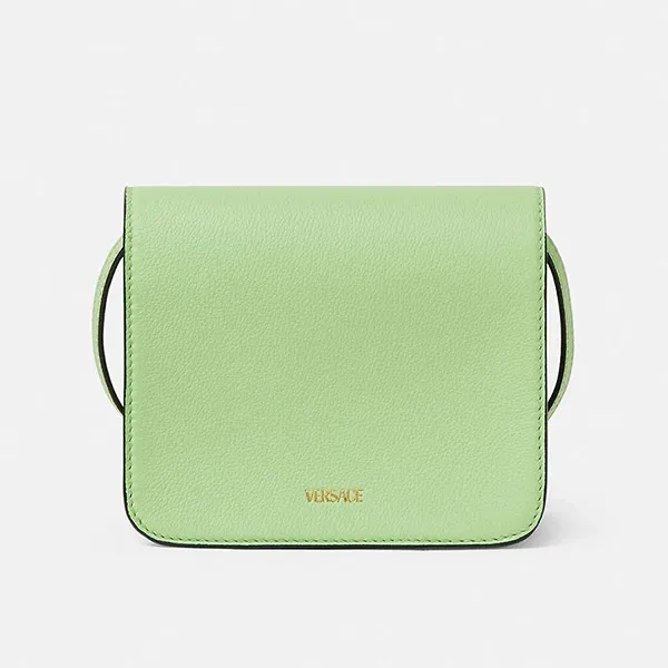 Túi Đeo Chéo Nữ Versace Medusa Plaque Crossbody Bag Màu Xanh Lá