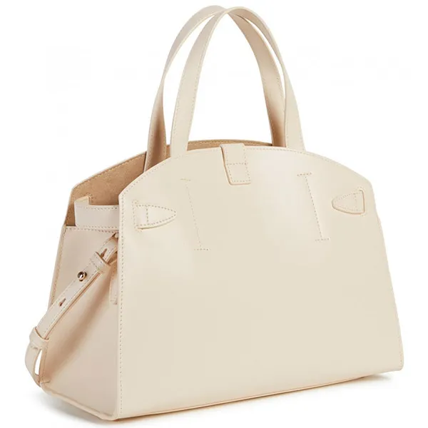 Túi Xách Furla Margherita Top Handle M Pergamena White Màu Trắng