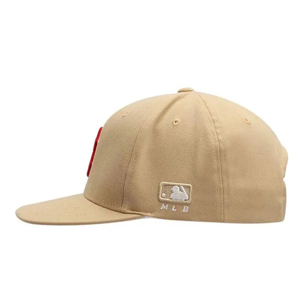 Mũ MLB Logo 32CP01-43B Màu Beige