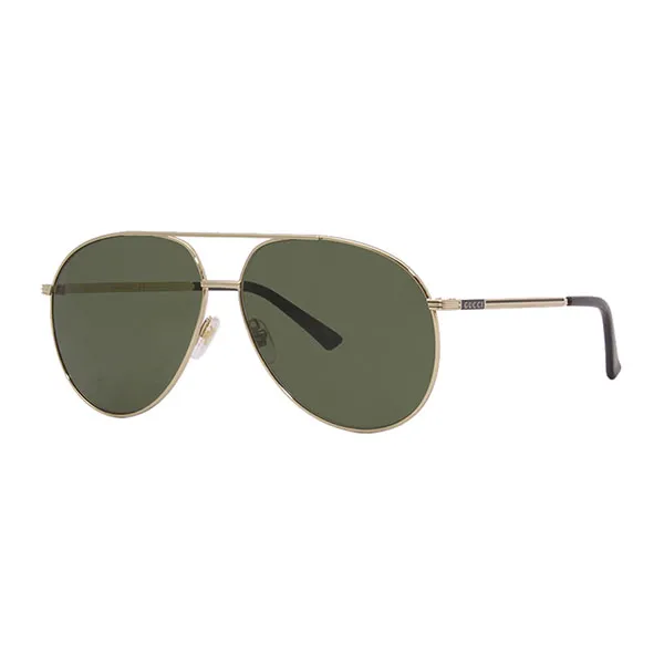 Kính Mát Gucci Sunglasses Men's GG0832S 002 Màu Xanh Green - 1