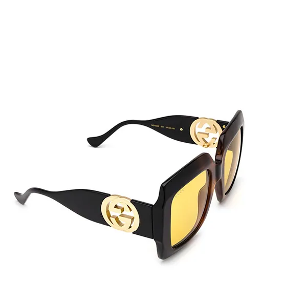 Kính Mát Gucci GG1022S-004 54-23 Màu Đen Vàng - Kính mắt - Vua Hàng Hiệu