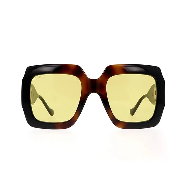 Kính Mát Gucci GG1022S-004 54-23 Màu Đen Vàng - Kính mắt - Vua Hàng Hiệu