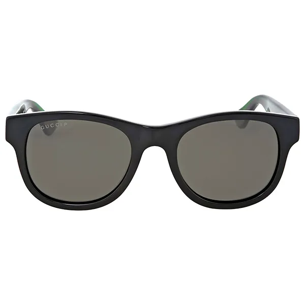 Kính Mát Gucci Polarized Grey Square Men's Sunglasses GG0003S 006 52 Màu Đen - Kính mắt - Vua Hàng Hiệu