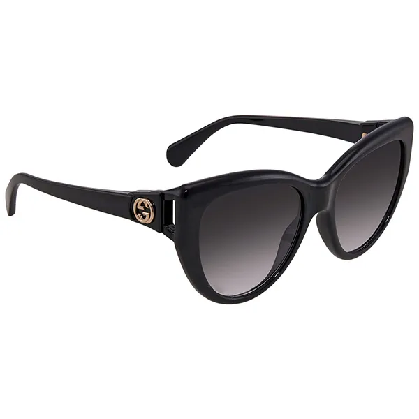 Kính Mát Gucci Gradient Cat Eye Ladies Sunglasses GG0877S 001 Màu Đen Xám - Kính mắt - Vua Hàng Hiệu
