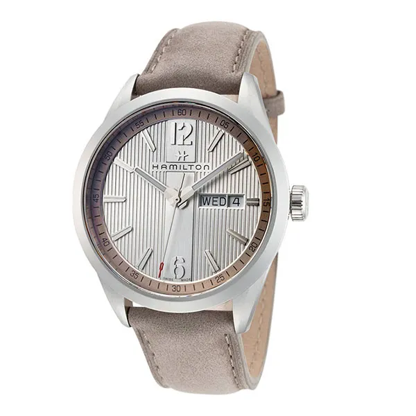 Đồng Hồ Nam Hamilton Broadway Men's Watch H43311915 Màu Nâu Mặt Bạc - Đồng hồ - Vua Hàng Hiệu