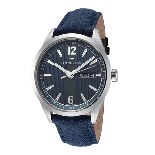 Đồng Hồ Nam Hamilton Broadway Men's Watch H43311941 Màu Xanh Navy