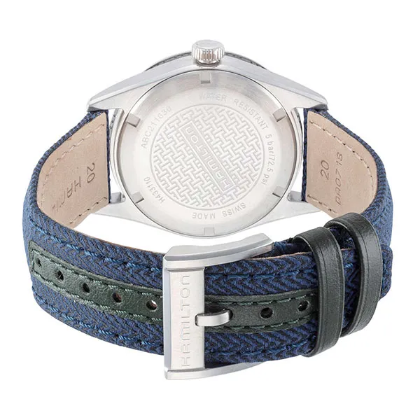 Đồng Hồ Nam Hamilton Broadway Men's Watch H43311941 Màu Xanh Navy