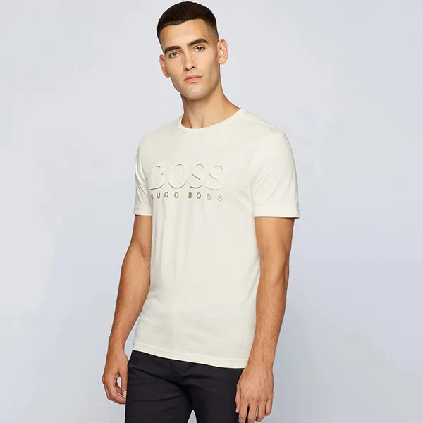 Áo Phông Hugo Boss PVN08 Màu Trắng Size M - Thời trang - Vua Hàng Hiệu