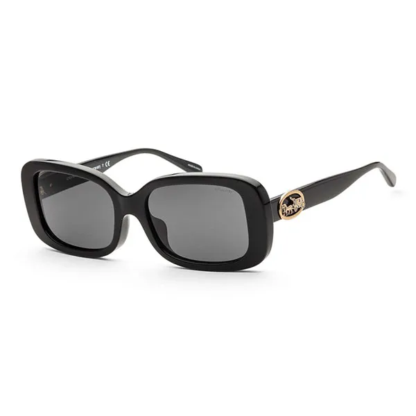 Kính Mát Coach Fashion Women's Sunglasses HC8330F-500287-56 Màu Đen Xám