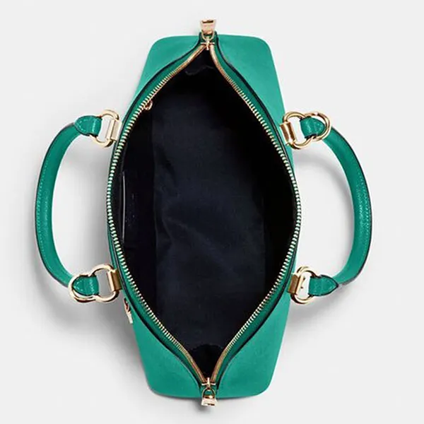 Túi Xách Coach Katy Satchel Màu Xanh Green