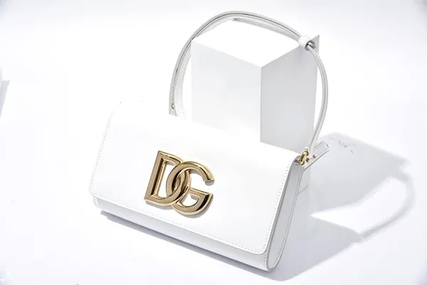 Túi Đeo Chéo Nữ Dolce & Gabbana D&G 3.5 DG Shoulder Bag Màu Trắng - Túi xách - Vua Hàng Hiệu