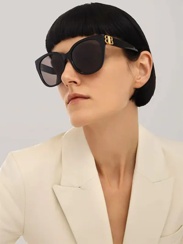 Kính Mát Balenciaga Dynasty 0103SA Acetate Sunglasses Mà