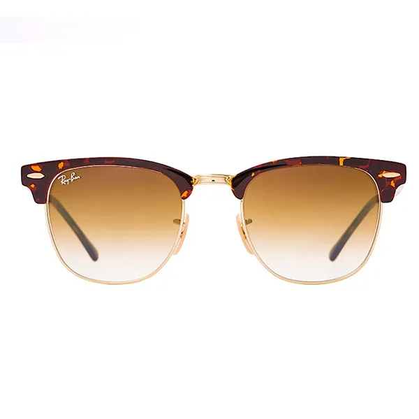 Kính Mát Rayban Clubmaster Metal RB3716-9008 51 51-21 Màu Vàng Nâu - Kính mắt - Vua Hàng Hiệu